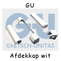 Afdekkap GU wit