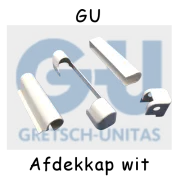 Afdekkap GU wit