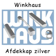 Afdekkap Winkhaus zilver
